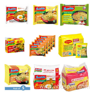 Instant Noodle Outer Bag Family Pack Packaging Machine